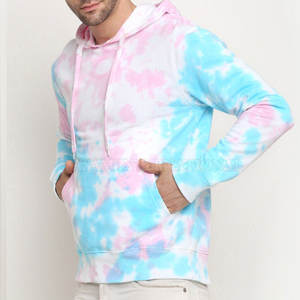 Venta caliente algodón mezclado hombres Tie Dye sudaderas con capucha de alta calidad Material duradero hombres Tie Dye sudaderas con capucha - Product Image 2