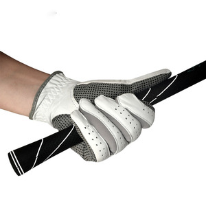 Guante de golf personalizado Embalaje Etiqueta privada Guante de golf Mano izquierda Cabretta Guantes de golf de cuero para hombres - Product Image 4