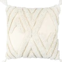 La funda de almohada moderna de algodón 100% superventas, suave y duradera con diseño en zigzag para la decoración de la vida del hogar