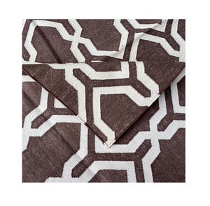 Alfombra Moderna Personalizable para Exteriores, Reversible, Resistente a los Rayos UV y a las Manchas, Portátil, Hecha de Paja y Algodón Duradero para Patio - Product Image 3