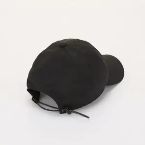 หมวกเบสบอลปักโลโก้ตัวอักษรแนวสปอร์ตสไตล์วินเทจพร้อมสลักปิดด้วยเชือกยืดหยุ่นเหมาะสำหรับการใช้งาน - Product Image 4