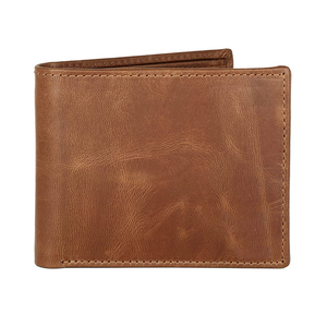 กระเป๋าสตางค์หนังแท้สำหรับผู้ชาย, สินค้ามาใหม่ทำจากหนังแท้สีล้วน - Product Image 4