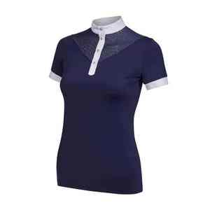 Couche de base équestre de haute qualité, haut d'équitation, couche de base d'équitation pour femmes, manches longues, chemises d'équitation - Product Image 4