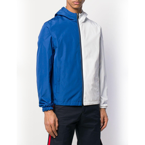 custom made sports waterproof <b>jacket</b> full zipper hooded windbreaker light weight outdoor and hiking sports <b>zip</b> <b>up</b> <b>jackets</b> men - Product Image 4