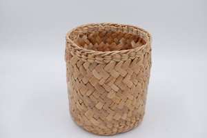 2025 américain grand pot de fleur en paille décoration jonc de mer tissé à la main - Product Image 3