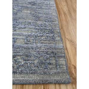 Alfombra Rectangular de Lana y Seda Anudada a Mano Far East AKWS-7021, Color Gris y Negro con Medallón, para Hogar, Auto, Sala de Estar y Pasillo - Product Image 4