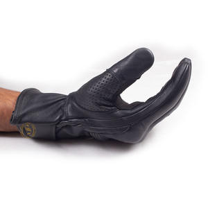Gants en cuir pour vêtements de moto Personnaliser les coussinets durs de paume Personnaliser les gants en cuir à bas prix d'usine - Product Image 1