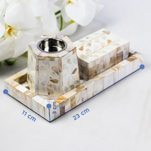 Quemador de incienso de perla para uso en el hogar, quemador de incienso de Ramadán Eid, para la madre de perla árabe, Mubkha de Oriente Medio, para vacaciones - Product Image 6