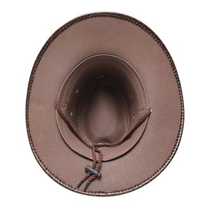 New Outdoor Sporty Western Cowboy Hat for Women and <b>Men</b> Sunshade Sheriff Jazz Cap <b>Fedora</b> Felt Hat Street Style - Product Image 4
