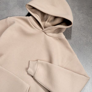 Personalizable alta fabricación algodón 100% ropa de calle de gran tamaño 100% algodón grueso pesado francés Terry alto - Product Image 6