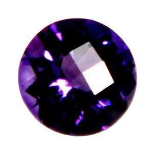 100% Natural <b>Top</b> Grade <b>Purple</b> Amethyst Round Brilliant Faceted Cut Gemstone <b>High</b> Quality Precious Gemstone for Jewelry Making - Product Image 1