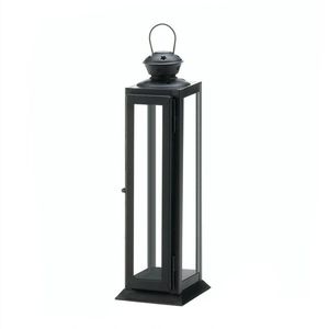 Portavelas cuadrado elegante de las luces del té de la linterna del metal para la decoración de Pascua casera y al aire libre - Product Image 4