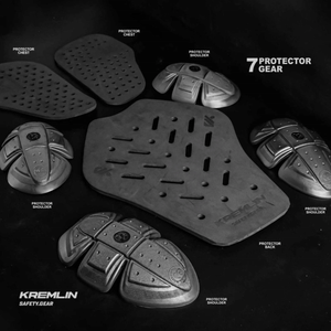 Sweat à capuche de moto en polaire Premium Armor Textile de protection respirant pour les coureurs de rue et les cyclistes quotidiens - Product Image 4