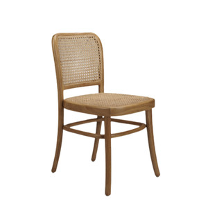 Chaises de jardin en rotin en bois massif naturel et écologique Chaises de salle à manger sans accoudoirs Meilleure qualité pour le mobilier extérieur et intérieur - Product Image 4