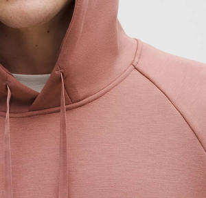 Sweat à capuche uni d'hiver respirant pour hommes, style streetwear, en molleton 100% coton épais, personnalisable, 450 grammes, coupe courte - Product Image 4