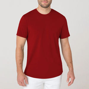 Nouveau T-shirt uni pour homme, haute qualité, coupe classique, toutes les couleurs, sur demande - Product Image 3