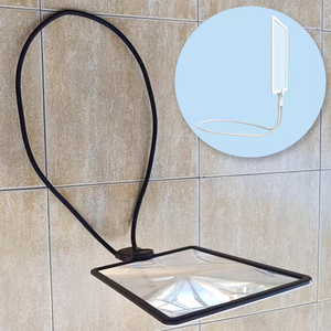 WF8039-5 <span class=keywords><strong>Loupe</strong></span> LED 3-en-1 à col halterneck, haute transparence, HD, grossissement élevé, portable et pliable pour la lecture des personnes âgées et l'utilisation mobile - Product Image 5