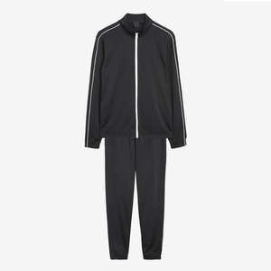 Conjunto deportivo de 2 piezas con logotipo impreso personalizado, chándal deportivo para entrenamiento de gimnasia, ropa deportiva de invierno, chándales al por mayor - Product Image 5