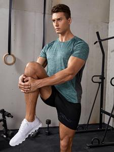 Camisetas Deportivas de Secado Rápido para Hombre, Personalizadas OEM, de Alta Calidad, Transpirables, Ropa Deportiva, Último Diseño, Camiseta Atlética para Hombre - Product Image 4