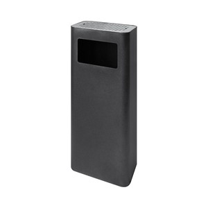 Best Selling Italian Brand Multi-Purpose Durable Rectangular Ashtray Waste <b>Bin</b> For Outdoor Areas - Product Image 1
