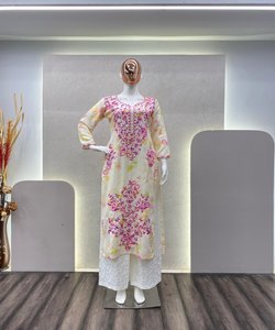 Salwar Kameez para Mujer de Talla Grande con Curvas y Confianza - Ropa Tradicional India en Tela Modal, Viscosa y Rayón con Diseños Modernos y Elegantes - Product Image 4