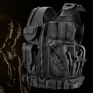 Fabricante de servicio OEM Chaleco táctico de Bajo MOQ Diseñe su propio logotipo Chaleco táctico para hombres - Product Image 5