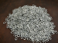 Armure de courrier de chaîne rivetée en aluminium de haute qualité de 10mm anneaux en aluminium solides et durables de 10mm produit artisanal en métal de haute classe
