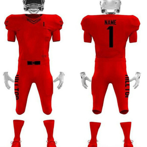 Breathable Short Sleeve Design Optimal Comfort American Football Uniform Set for Adults and <b>Kids</b> Plus Size for <b>Kids</b> and Adults - Product Image 3