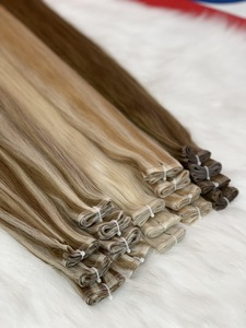 PRODUCTOS DESTACADOS: Extensiones de Cabello Virgen Remy Vietnamita Natural Ondulado, Trama Plana, Doble Trama, Thanh an Hair T20 100g - Product Image 6