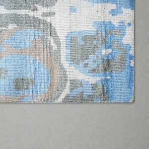 Tapis en laine noué à la main, motif géométrique moderne, poils épais, tapis écologique pour salon et chambre à coucher |   Tapis en laine fait main de luxe - Product Image 6