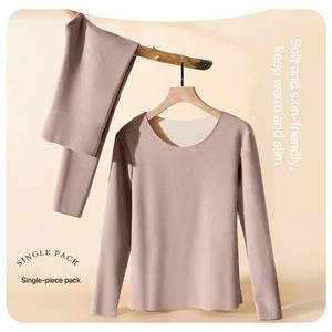 Ropa interior térmica de algodón para mujer Secado rápido Segunda piel Invierno Mujer Termo Conjuntos de ropa interior Proveedor - Product Image 4