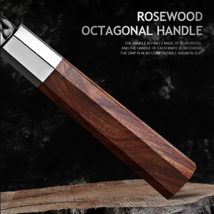 Couteau de cuisine professionnel damas en acier couteaux de chef japonais à lame tranchante Vente en gros personnalisé de haute qualité OEM ODM Service - Product Image 6