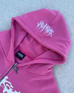 Sweat à capuche pour homme 100% coton, nouvelle conception à la mode, impression numérique, broderie, fermeture éclair, fabriqué au Pakistan, faible MOQ, vente en gros - Product Image 2