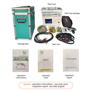 Probador de Protección de Relés Trifásicos de Alta Precisión KDJB-702 con Pantalla LCD Grande, DAC de 16 bits y Procesador de Señales DSP Integrado - Product Image 6