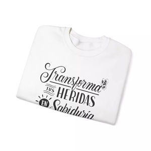 Sudadera de algodón con cuello redondo motivacional en español, sudadera coreana con cita inspiradora en español, sudadera de mujer, ropa de invierno - Product Image 3