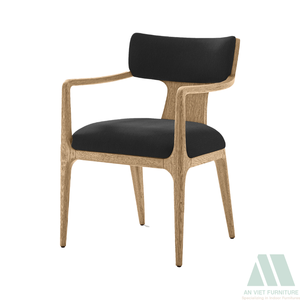 Cómoda y moderna silla de comedor de madera para uso en hoteles y apartamentos, diseño ecológico listo para montar - Product Image 2