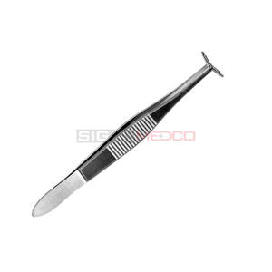 Pinces de fixation ophtalmiques vertes à pointes en T 5mm/10mm/12mm en acier inoxydable allemand, instrument chirurgical manuel certifié CE pour - Product Image 4