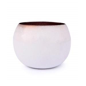 Pot de bougie en métal de conception classique avec des navires de bougie de couleur d'or de couvercle pour l'hôtel et la maison décor de dessus de Table en vrac personnalisé - Product Image 3