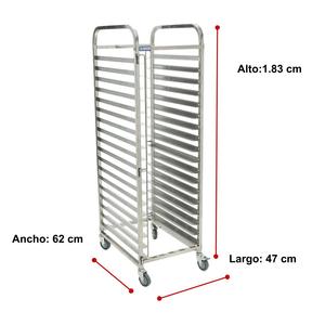 Espiguero 20 Vassoi Piccoli in Acciaio per Panetteria Shorbull - Product Image 2