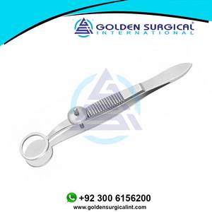 Fórceps oftálmicos Hunt Chalazion Fórceps de doble párpado Mejor precio al por mayor, instrumentos de cirugía ocular - Product Image 2