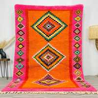 Vente chaude tapis de luxe prix élevé Design Vintage tapis en laine noué à la main en gros marocain berbère pour tapis de salon