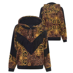 Meilleures ventes OEM de sweats à capuche surdimensionnés à manches longues pour femmes avec nouveau design, tissu polaire à logo personnalisé pour l'hiver - Product Image 1