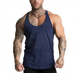 Custom <b>Logo</b> Summer Mesh Quick Dry Gym Fitness Sport Sleeveless Tank Tops Men's Running Workout Vests OEM Service - Product Image 1