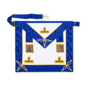 Tenue maçonnique haut de gamme, durable et confortable, tablier maçonnique avec broderie élégante pour les événements cérémoniels de la loge - Product Image 2