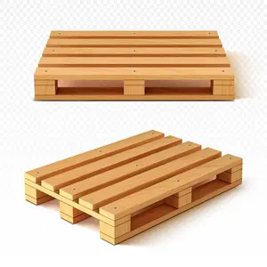Well Manufacture pallets wholesale in bulk wooden pallets EU standard 1200 x 800 Euro pallet transport
