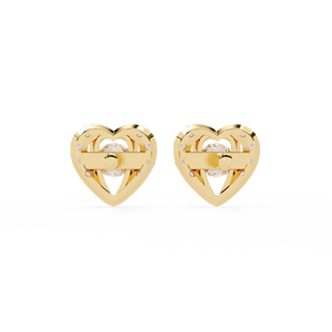 Pendientes Brillantes de Oro de 18K con Diamante Cultivado en Laboratorio, Pendientes de Diamantes Premium - Product Image 5