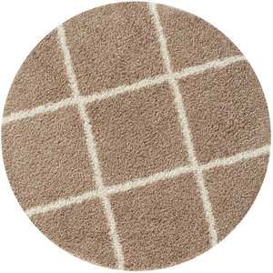 The Rugs Moroccan Beige Shaggy Rug 520 lb 60X110 cm Comfor - Product Image 3