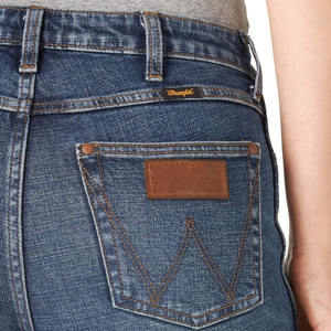 Breathable Womens <b>Boot</b> Cut Skinny Denim <b>Pants</b> Custom Made Logo and Design Solid Pattern for Women - Product Image 4