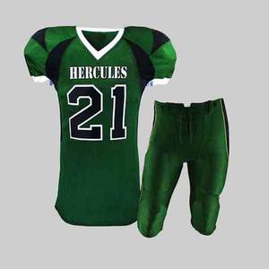 Ensemble de football pour jeunes de qualité supérieure design OEM Logos personnalisés Nouvelle saison Uniformes de football américain par fabricant - Product Image 6
