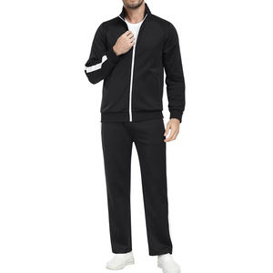 Ensemble de survêtement uni, survêtement personnalisé, marque privée, survêtement vierge, ensemble de survêtement 2 pièces, ensemble court pour homme, ensemble de shorts d'été pour homme - Product Image 5